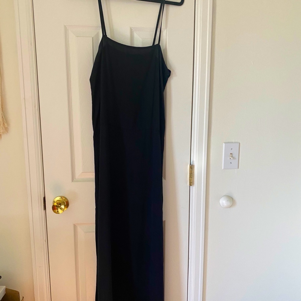 Auguste the Label black maxi dress.